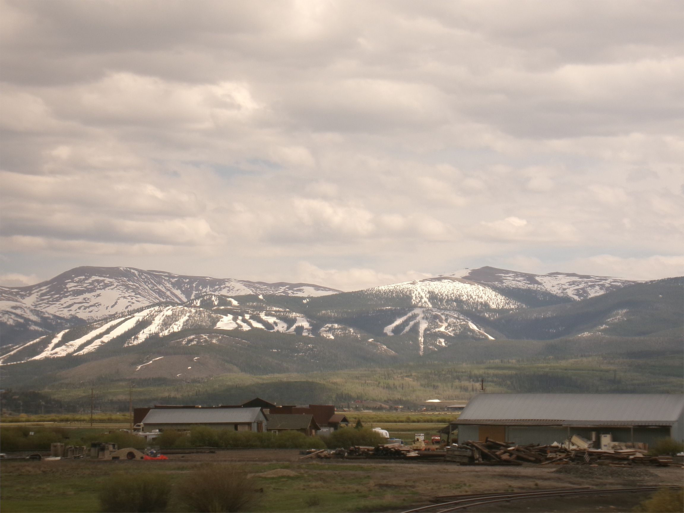 The Rocky Mountains in Colorado